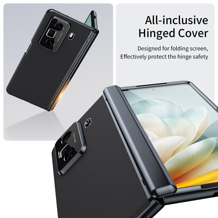 For Honor Magic Vs3 Integrated AG Frosted Vacuum Plating Phone Case