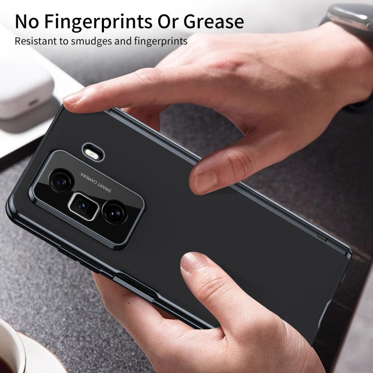 For Honor Magic Vs3 Integrated AG Frosted Vacuum Plating Phone Case