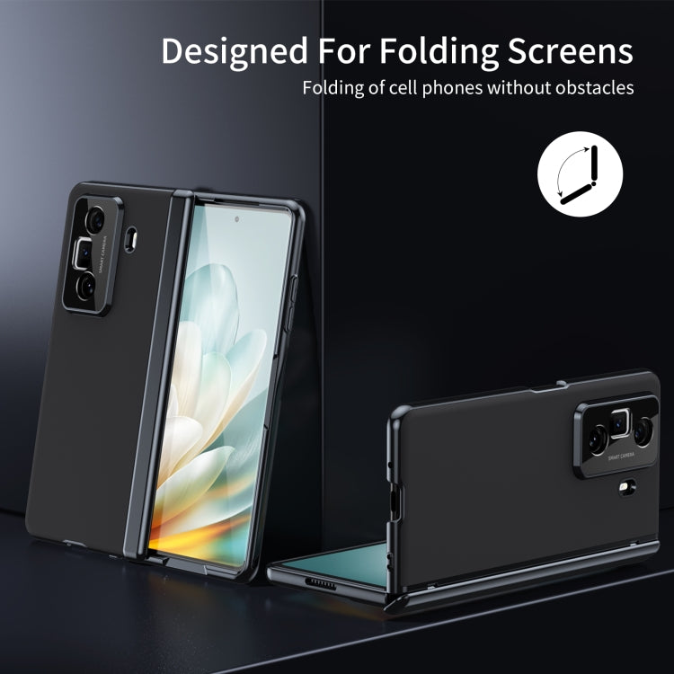 For Honor Magic Vs3 Integrated AG Frosted Vacuum Plating Phone Case