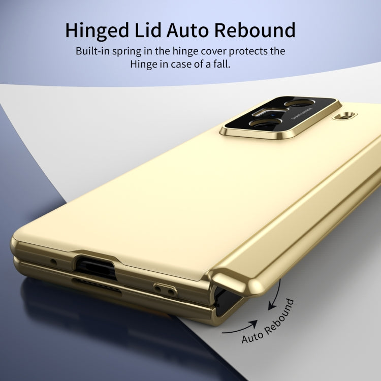For Honor Magic Vs3 Integrated AG Frosted Vacuum Plating Phone Case