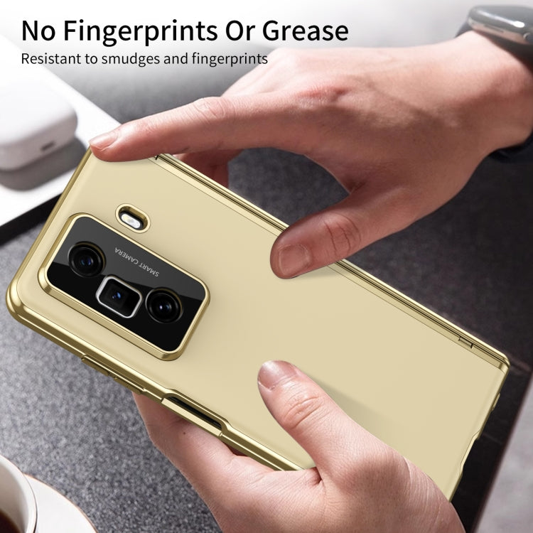 For Honor Magic Vs3 Integrated AG Frosted Vacuum Plating Phone Case