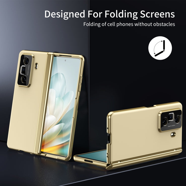 For Honor Magic Vs3 Integrated AG Frosted Vacuum Plating Phone Case
