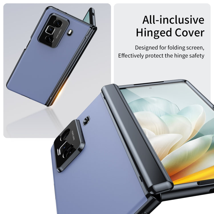 For Honor Magic Vs3 Integrated AG Frosted Vacuum Plating Phone Case
