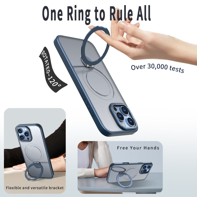 For iPhone 16 Wing Series Gen2 MagSafe Metal Ring Holder Phone Case