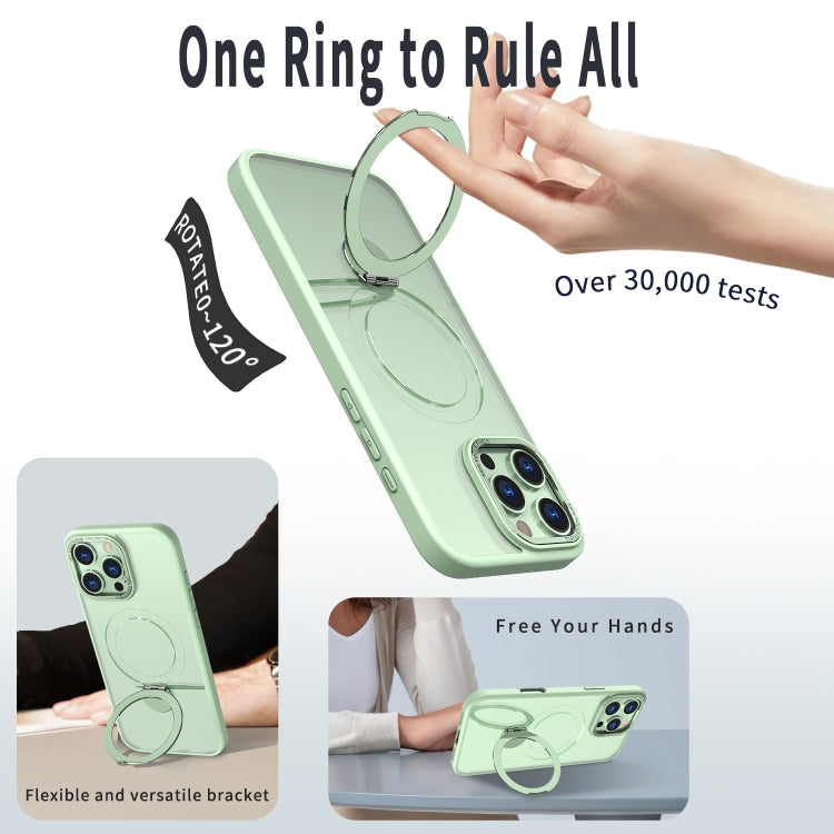 For iPhone 15 Wing Series Gen2 MagSafe Metal Ring Holder Phone Case