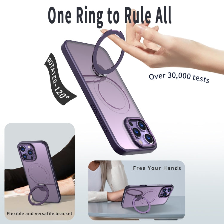 For iPhone 14 Wing Series Gen2 MagSafe Metal Ring Holder Phone Case
