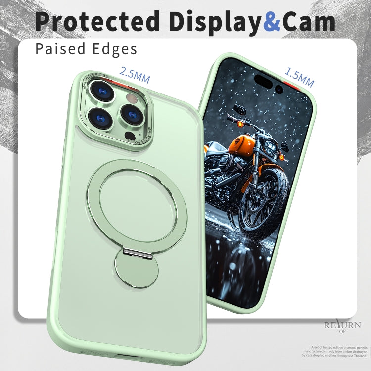 For iPhone 13 Wing Series Gen2 MagSafe Metal Ring Holder Phone Case