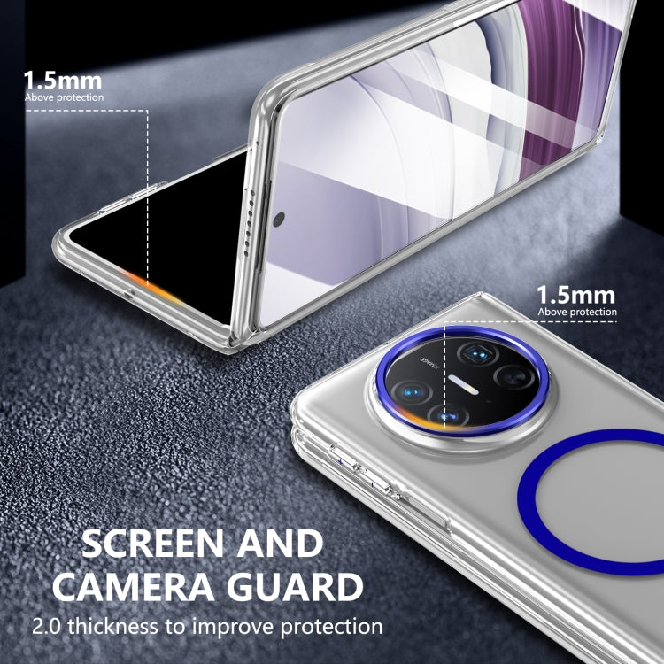 For Huawei Mate X3 lce Folding Series MagSafe Integrated Clear PC Phone Case