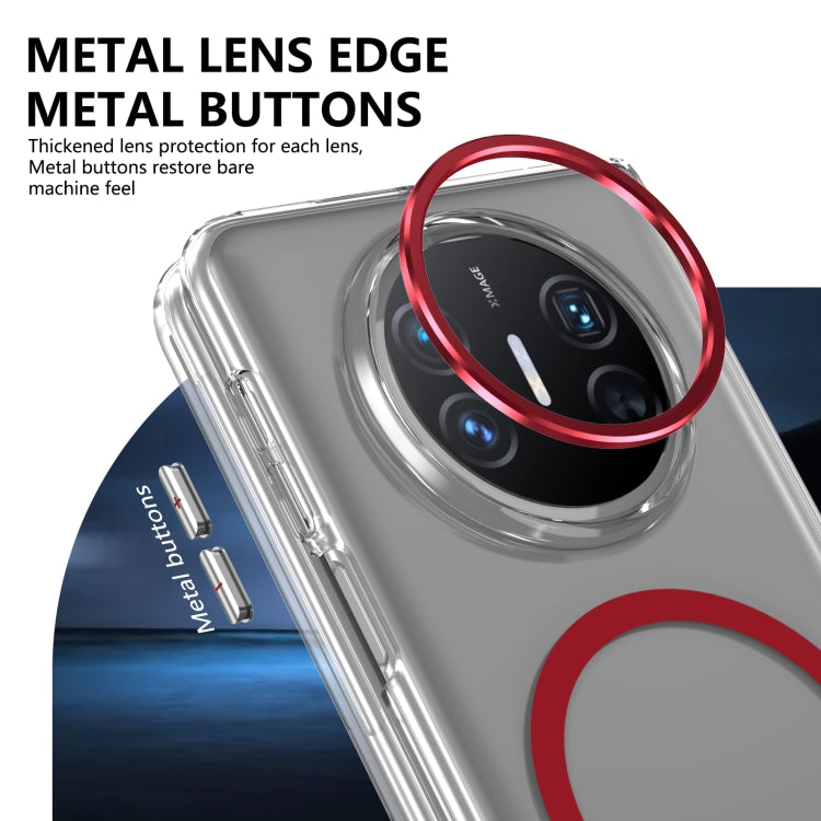 For Huawei Mate X3 lce Folding Series MagSafe Integrated Clear PC Phone Case