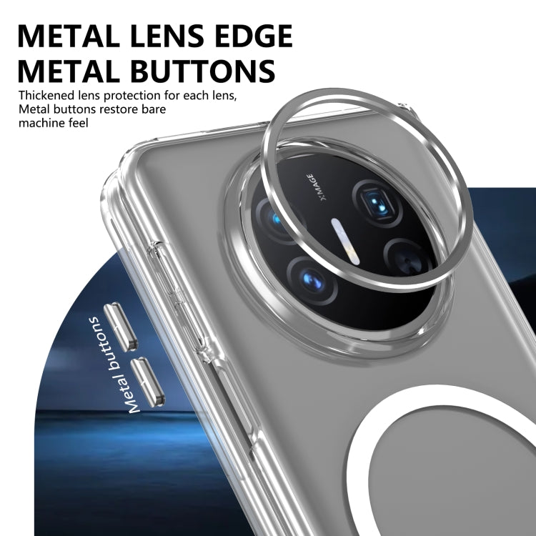 For Huawei Mate X3 lce Folding Series MagSafe Integrated Clear PC Phone Case