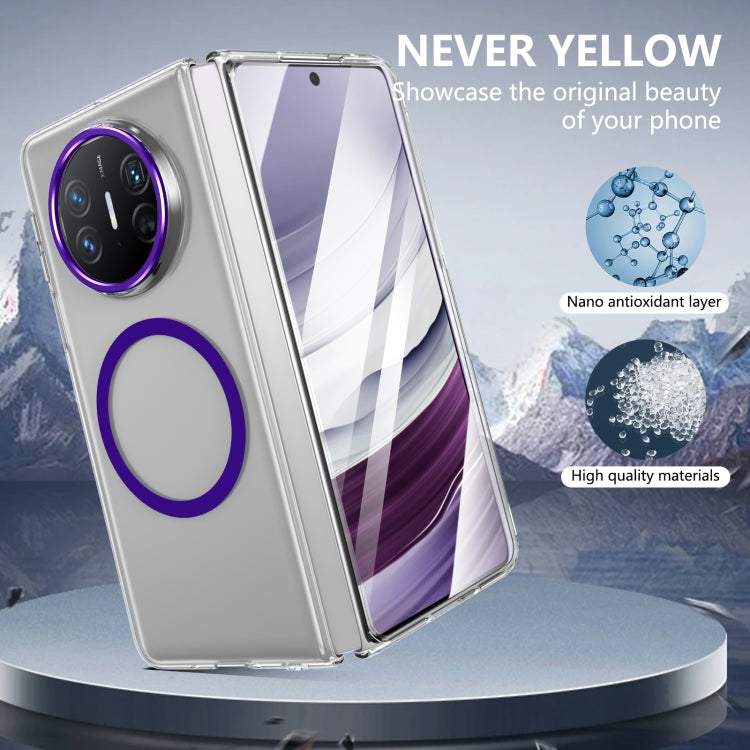 For Huawei Mate X3 lce Folding Series MagSafe Integrated Clear PC Phone Case
