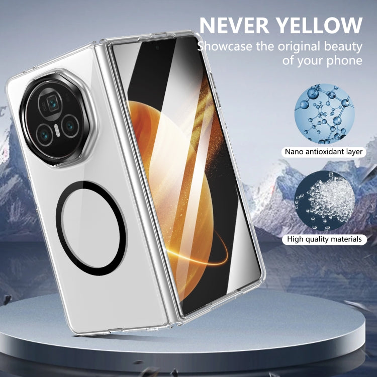 For Honor Magic V3 lce Folding Series MagSafe Integrated Clear PC Phone Case