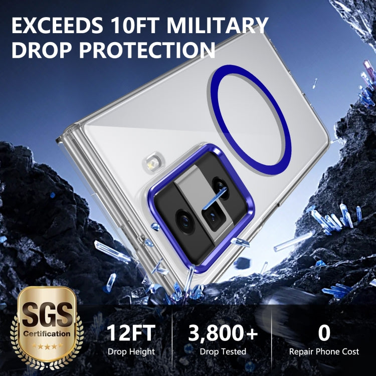 For Honor Magic Vs3 lce Folding Series MagSafe Integrated Clear PC Phone Case