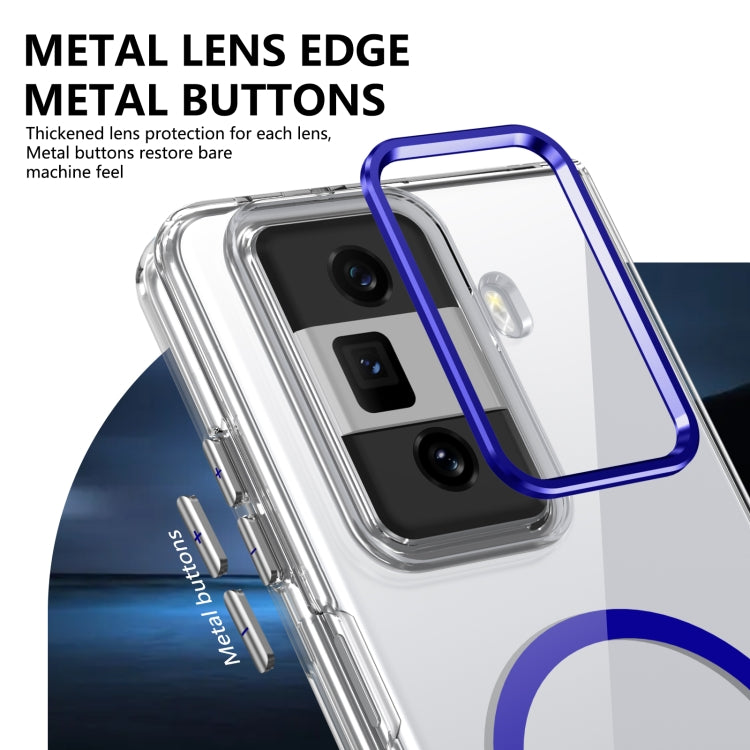 For Honor Magic Vs3 lce Folding Series MagSafe Integrated Clear PC Phone Case