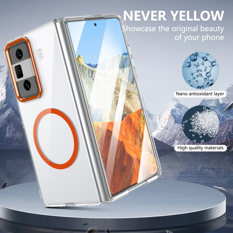 For Honor Magic Vs3 lce Folding Series MagSafe Integrated Clear PC Phone Case