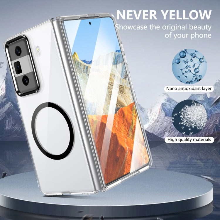 For Honor Magic Vs3 lce Folding Series MagSafe Integrated Clear PC Phone Case