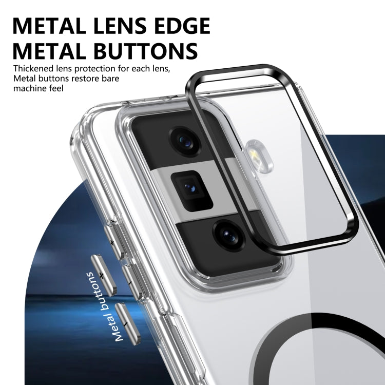 For Honor Magic Vs3 lce Folding Series MagSafe Integrated Clear PC Phone Case