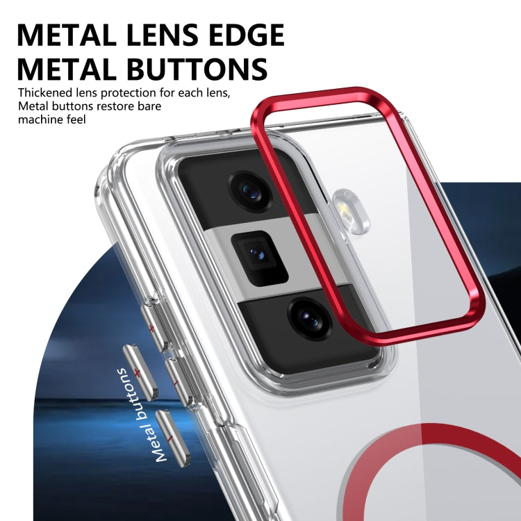 For Honor Magic Vs3 lce Folding Series MagSafe Integrated Clear PC Phone Case