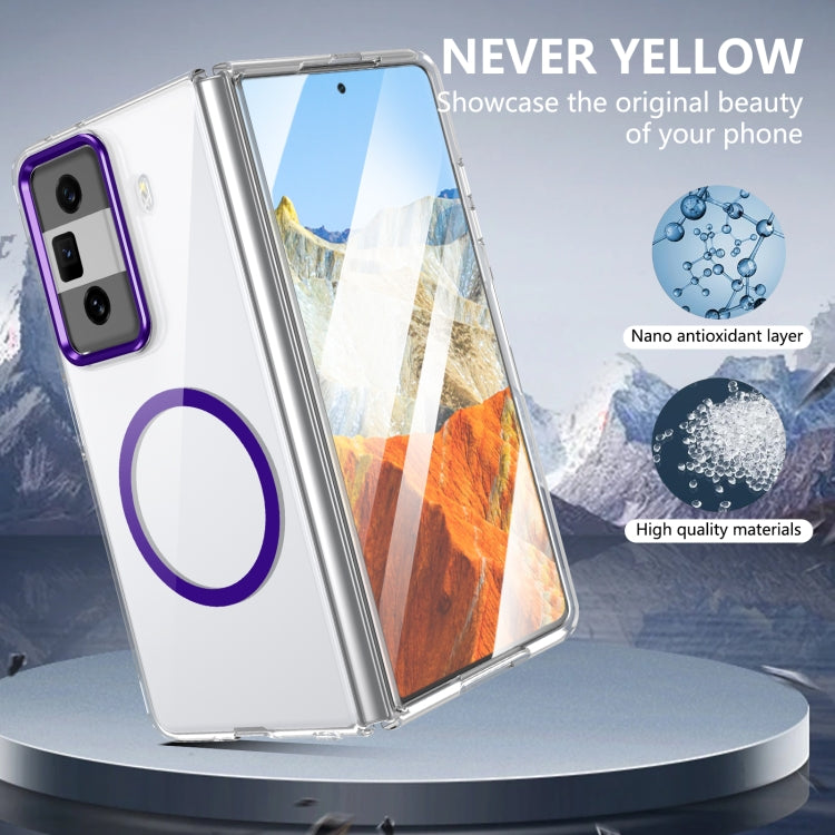 For Honor Magic Vs3 lce Folding Series MagSafe Integrated Clear PC Phone Case