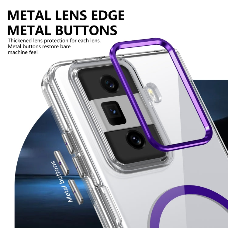 For Honor Magic Vs3 lce Folding Series MagSafe Integrated Clear PC Phone Case