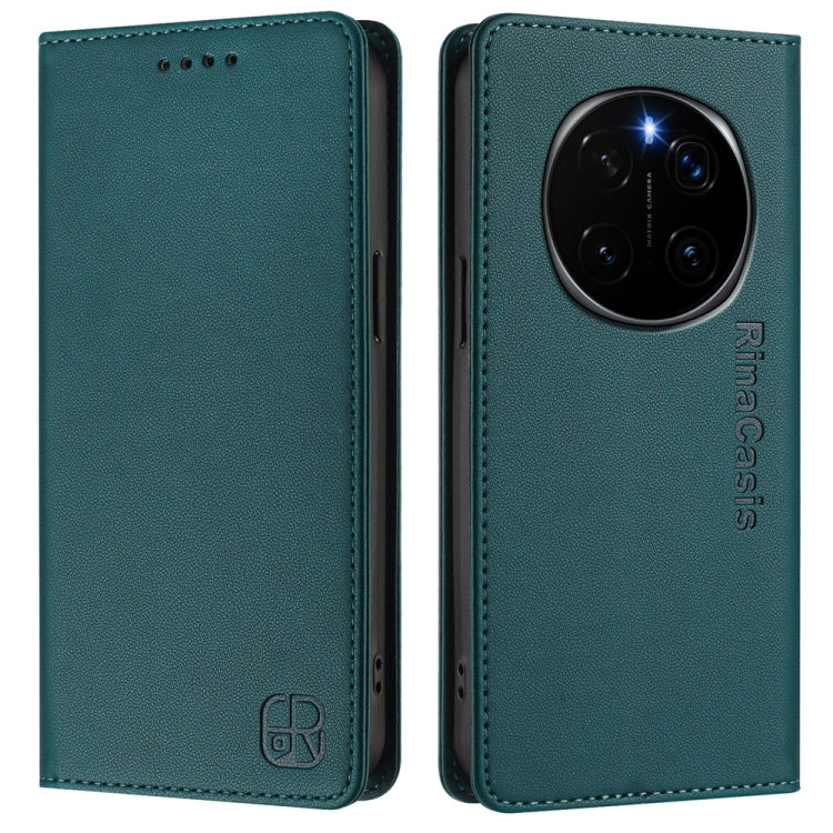 For Honor Magic7 RC01 Dual-Folded Magnetic Suction RFID Leather Phone Case