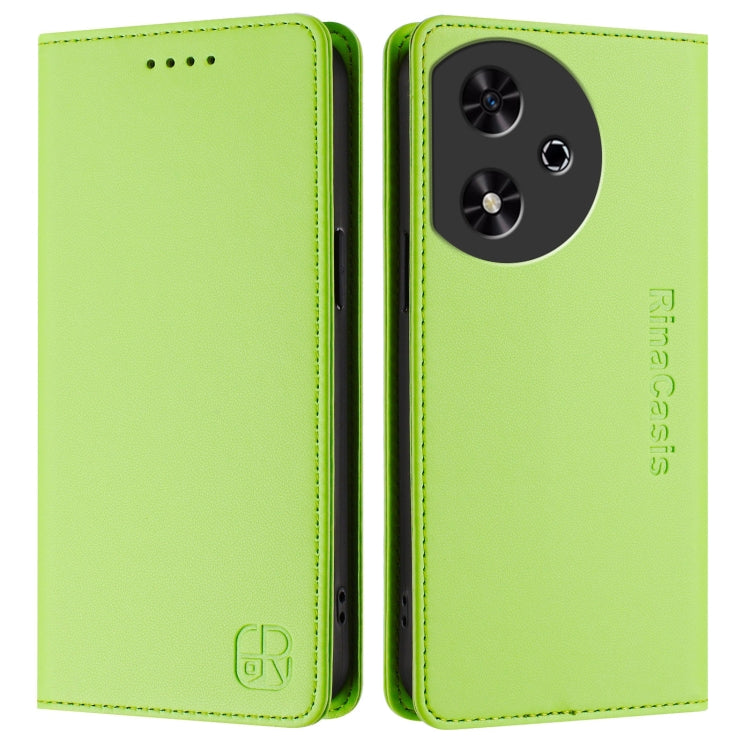For Honor Play 50 RC01 Dual-Folded Magnetic Suction RFID Leather Phone Case