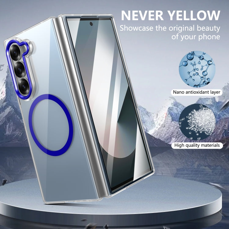 For Samsung Galaxy Z Fold6 lce Folding Series MagSafe Integrated Clear PC Phone Case