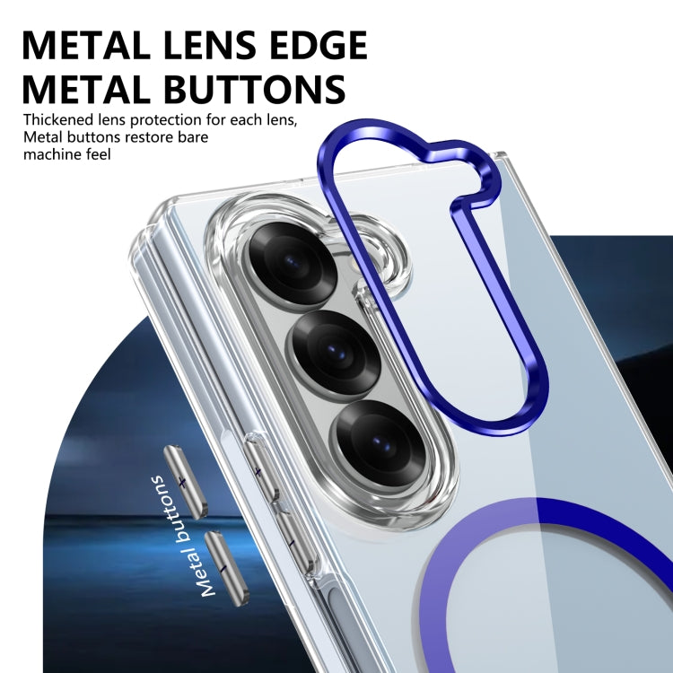 For Samsung Galaxy Z Fold6 lce Folding Series MagSafe Integrated Clear PC Phone Case