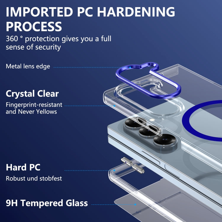 For Samsung Galaxy Z Fold6 lce Folding Series MagSafe Integrated Clear PC Phone Case
