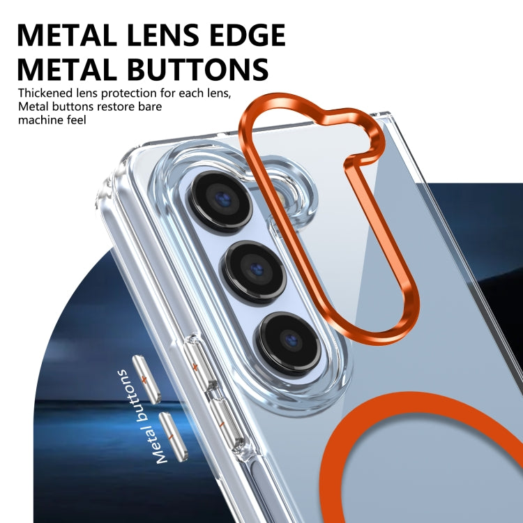 For Samsung Galaxy Z Fold5 lce Folding Series MagSafe Integrated Clear PC Phone Case