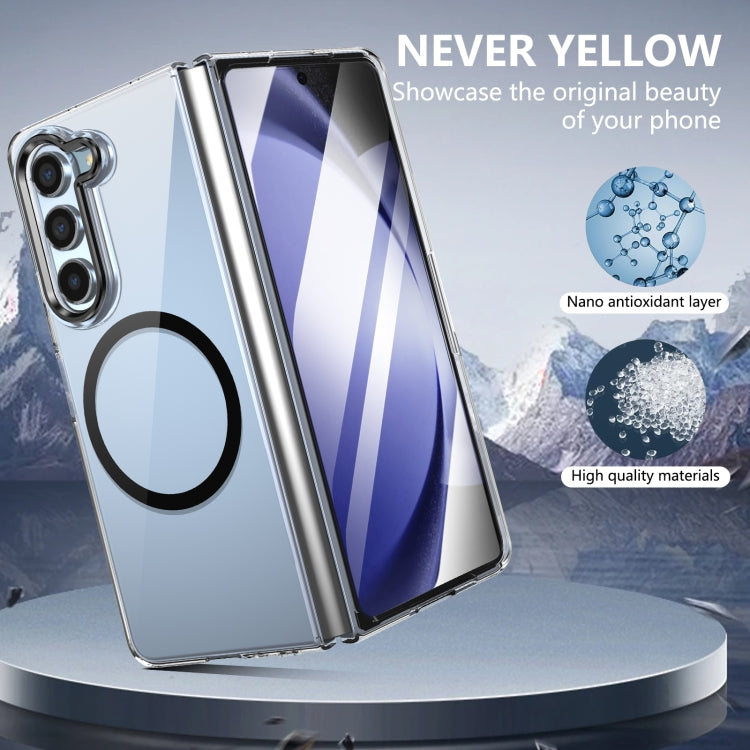 For Samsung Galaxy Z Fold5 lce Folding Series MagSafe Integrated Clear PC Phone Case
