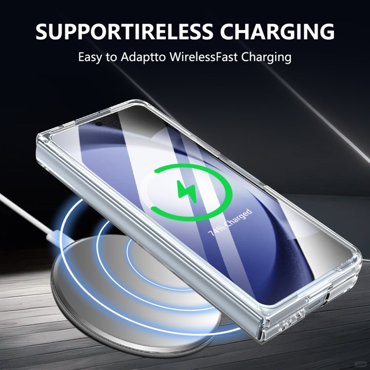 For Samsung Galaxy Z Fold5 lce Folding Series MagSafe Integrated Clear PC Phone Case