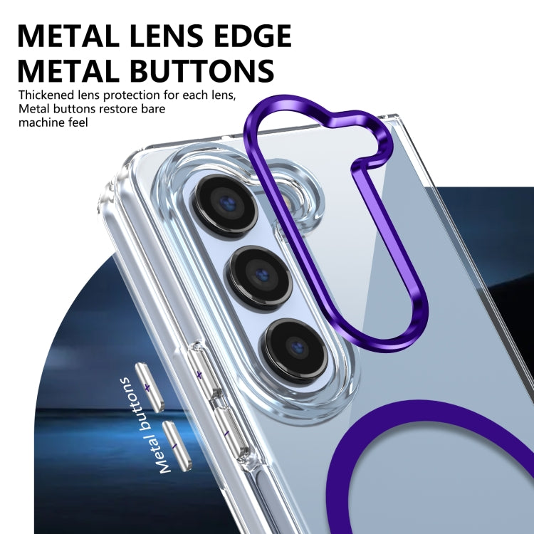 For Samsung Galaxy Z Fold5 lce Folding Series MagSafe Integrated Clear PC Phone Case