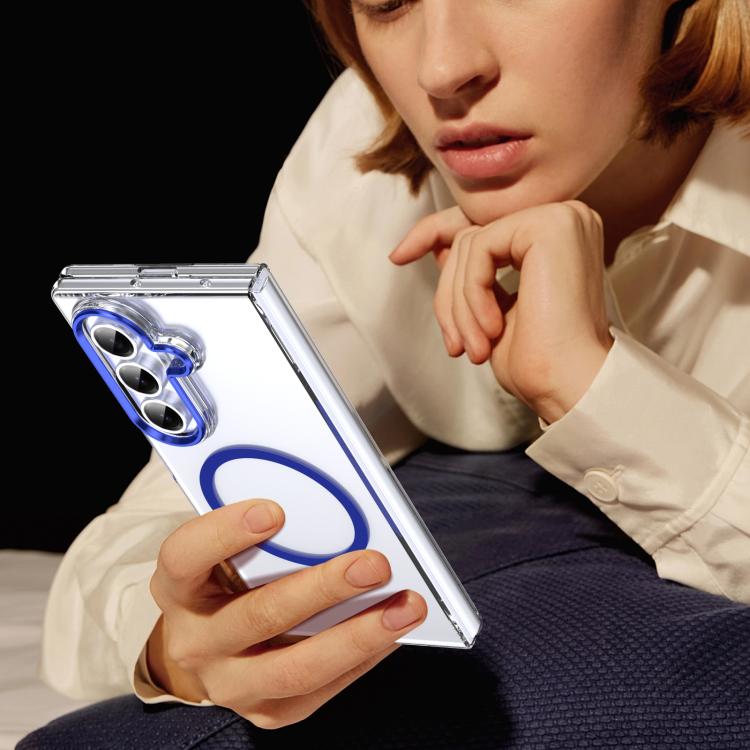 For Samsung Galaxy Z Fold7 5G lce Folding Series MagSafe Integrated Clear PC Phone Case