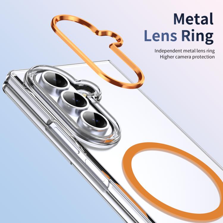 For Samsung Galaxy Z Fold7 5G lce Folding Series MagSafe Integrated Clear PC Phone Case