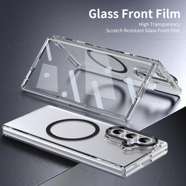 For Samsung Galaxy Z Fold7 5G lce Folding Series MagSafe Integrated Clear PC Phone Case