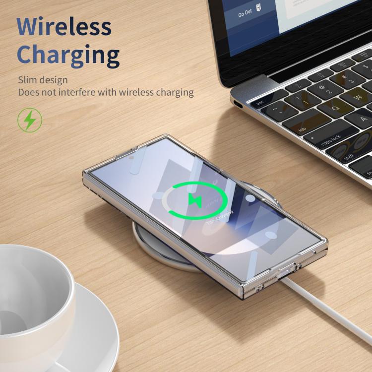 For Samsung Galaxy Z Fold7 5G lce Folding Series MagSafe Integrated Clear PC Phone Case
