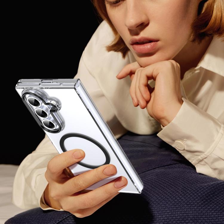 For Samsung Galaxy Z Fold7 5G lce Folding Series MagSafe Integrated Clear PC Phone Case