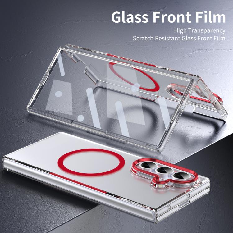 For Samsung Galaxy Z Fold7 5G lce Folding Series MagSafe Integrated Clear PC Phone Case