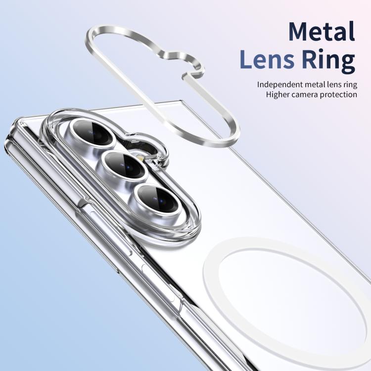 For Samsung Galaxy Z Fold7 5G lce Folding Series MagSafe Integrated Clear PC Phone Case