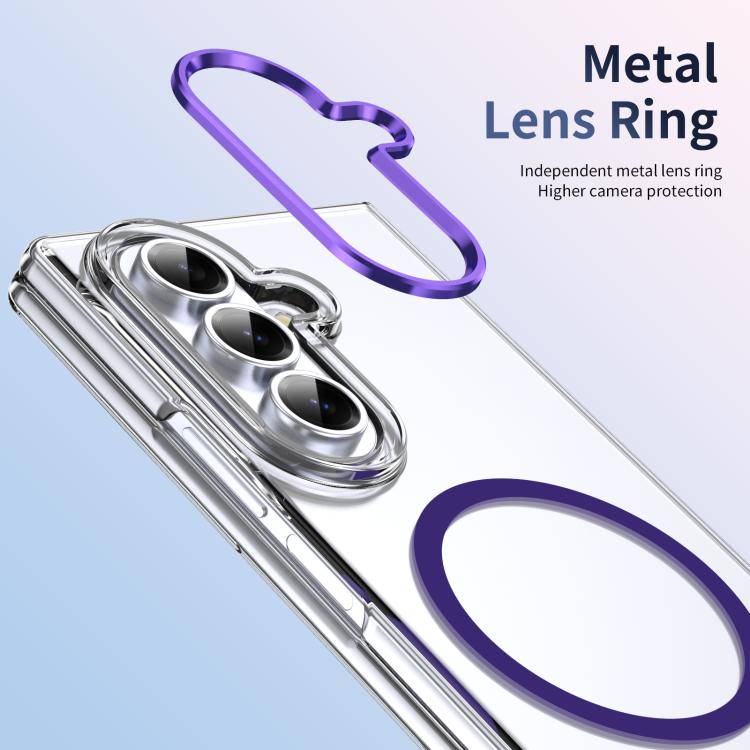 For Samsung Galaxy Z Fold7 5G lce Folding Series MagSafe Integrated Clear PC Phone Case