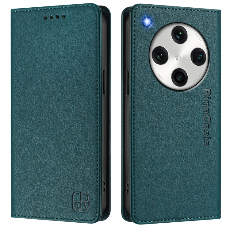 For OPPO Find X8 Pro RC01 Dual-Folded Magnetic Suction RFID Leather Phone Case