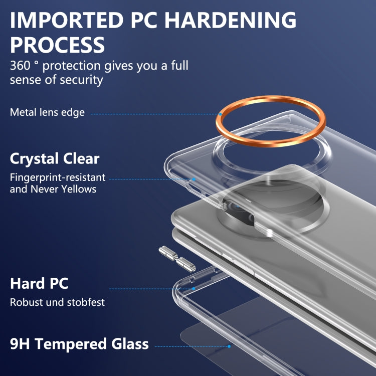 For Huawei Mate X5 lce Folding Series Integrated Clear PC Phone Case