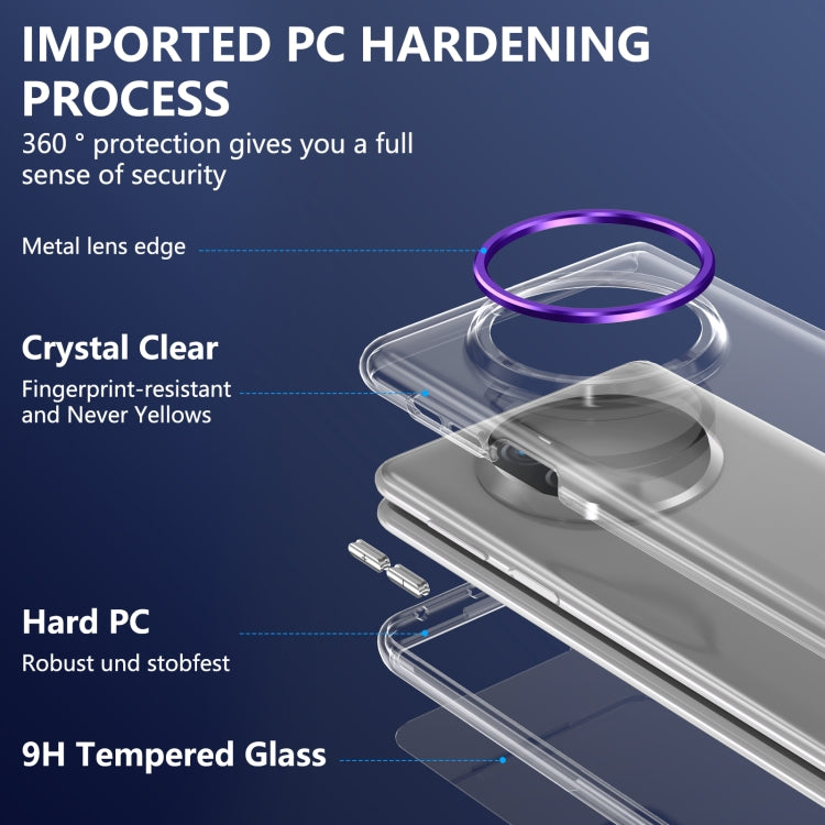 For Huawei Mate X5 lce Folding Series Integrated Clear PC Phone Case