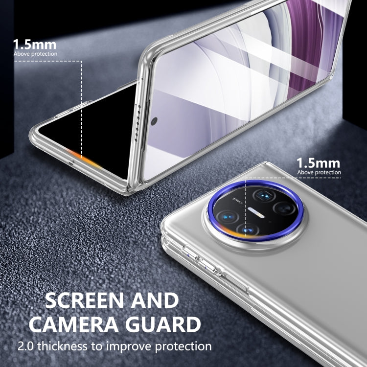 For Huawei Mate X3 lce Folding Series Integrated Clear PC Phone Case