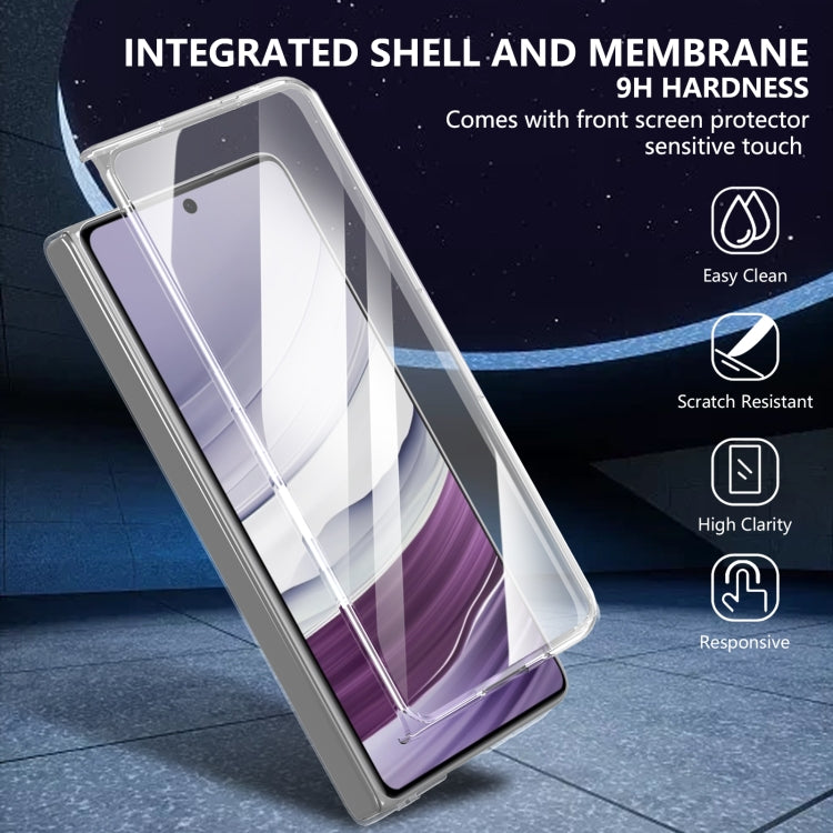 For Huawei Mate X3 lce Folding Series Integrated Clear PC Phone Case