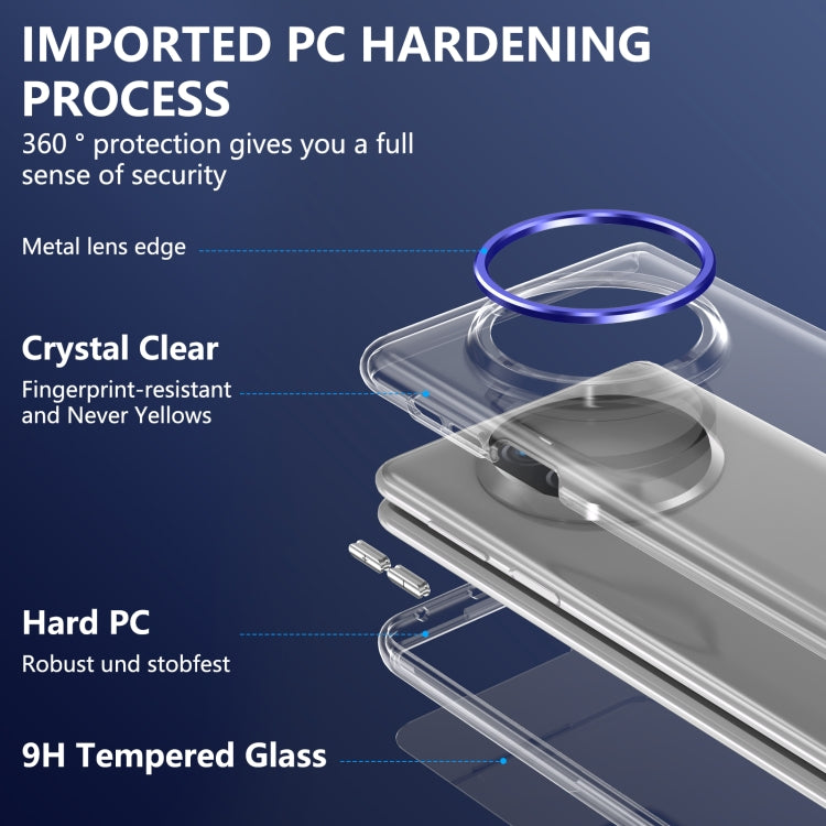 For Huawei Mate X3 lce Folding Series Integrated Clear PC Phone Case