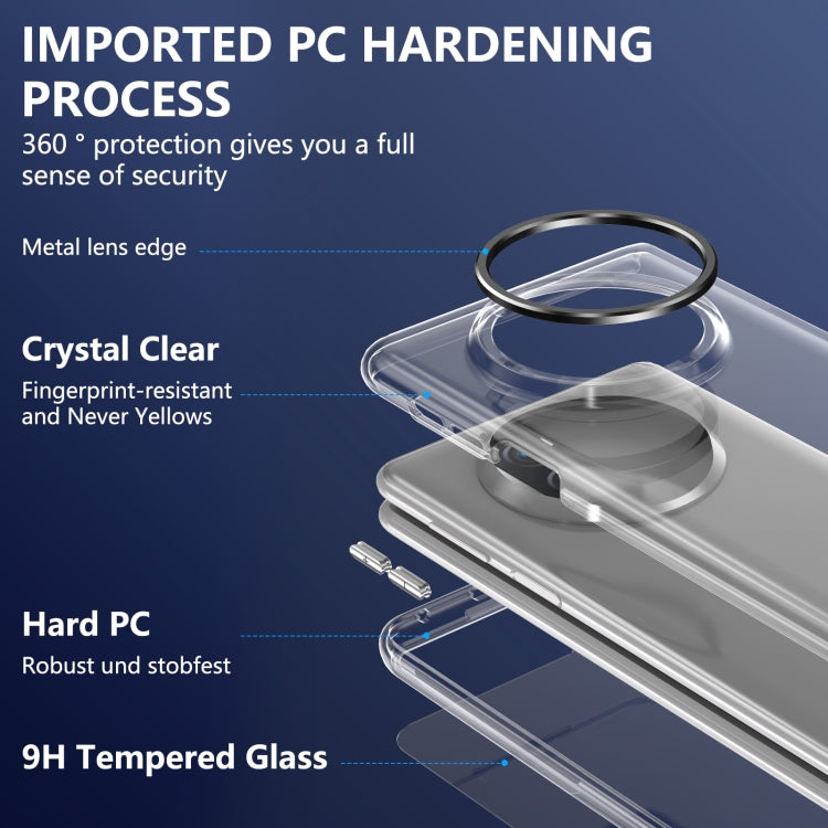 For Huawei Mate X3 lce Folding Series Integrated Clear PC Phone Case