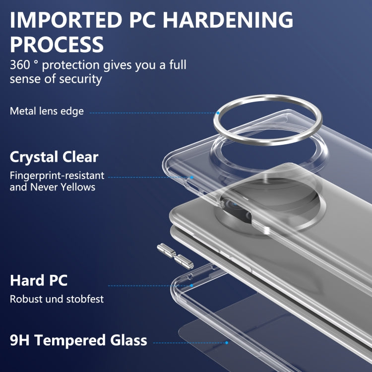For Huawei Mate X3 lce Folding Series Integrated Clear PC Phone Case