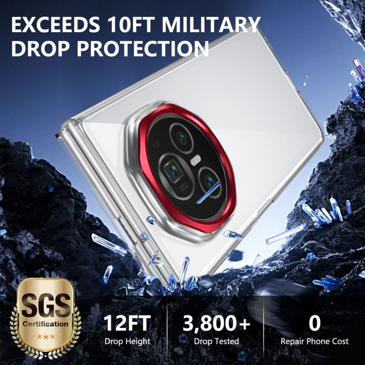 For Honor Magic V3 lce Folding Series Integrated Clear PC Phone Case